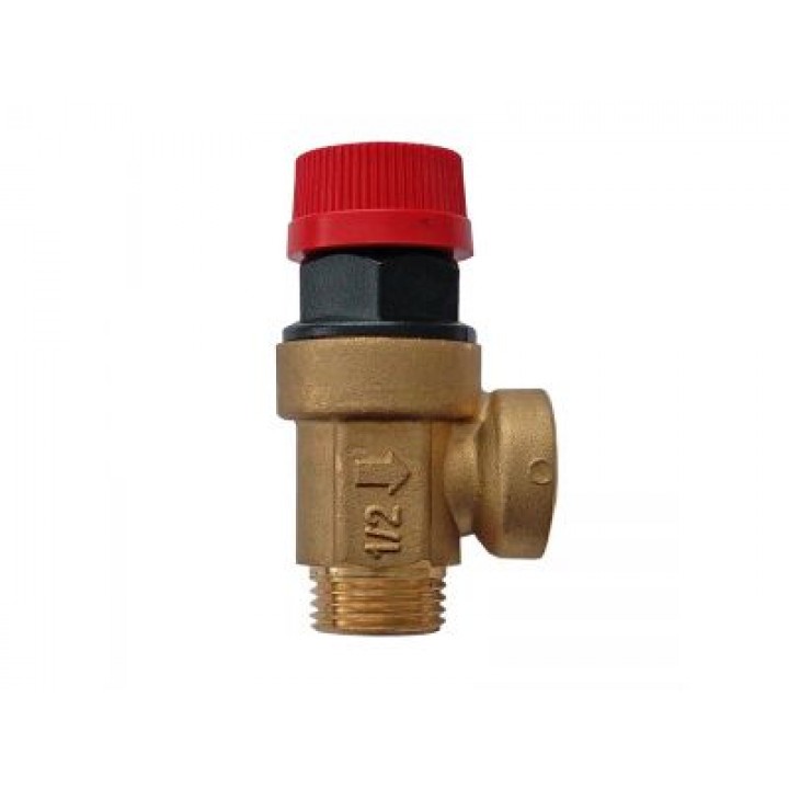 Клапан безопастности 1.5бар 1/2'х1/2' MF PN10
