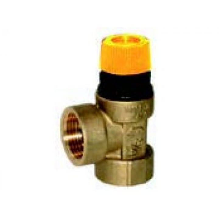 Клапан безпеки SOLAR 1/2'х3/4' FF PN10