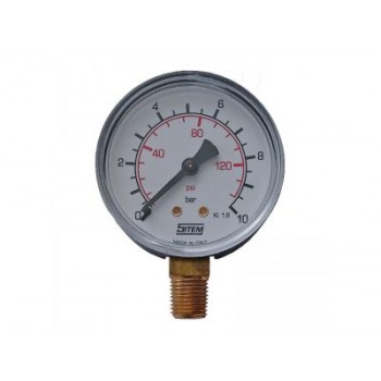 Манометр ABS рад D.63 6 bar 1/4"