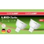 Промо-набор EUROLAMP LED Лампа MR16 3W GU5.3 4000K  акция "1+1"