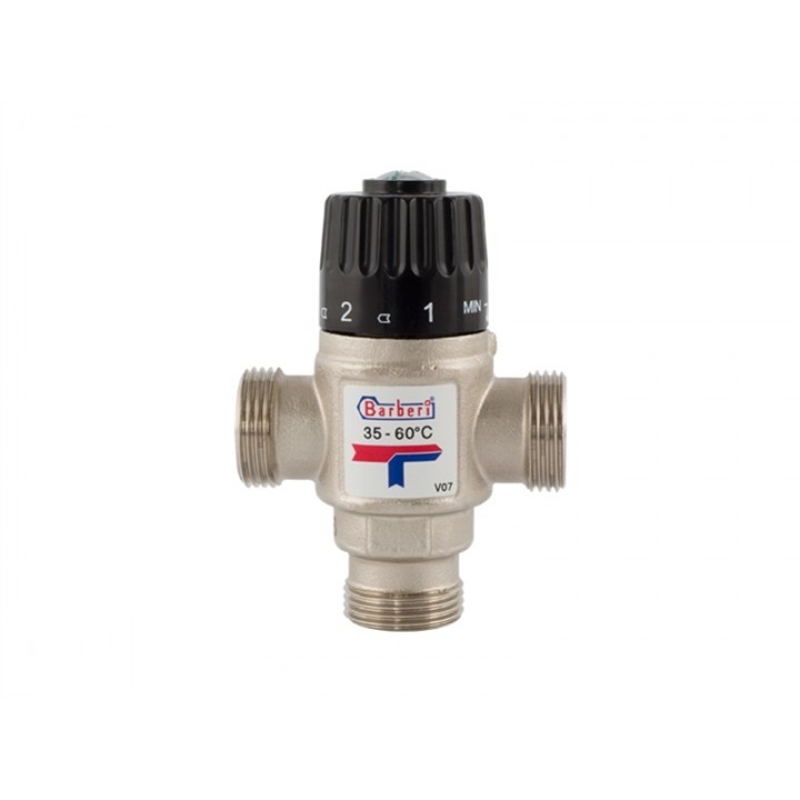 Клапан термосмесительный G3/4"M 35-60C Kv1.6