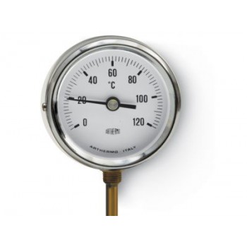 Термометр радильний Arthermo 80 мм 0-120 ° С з гільзою 50мм
