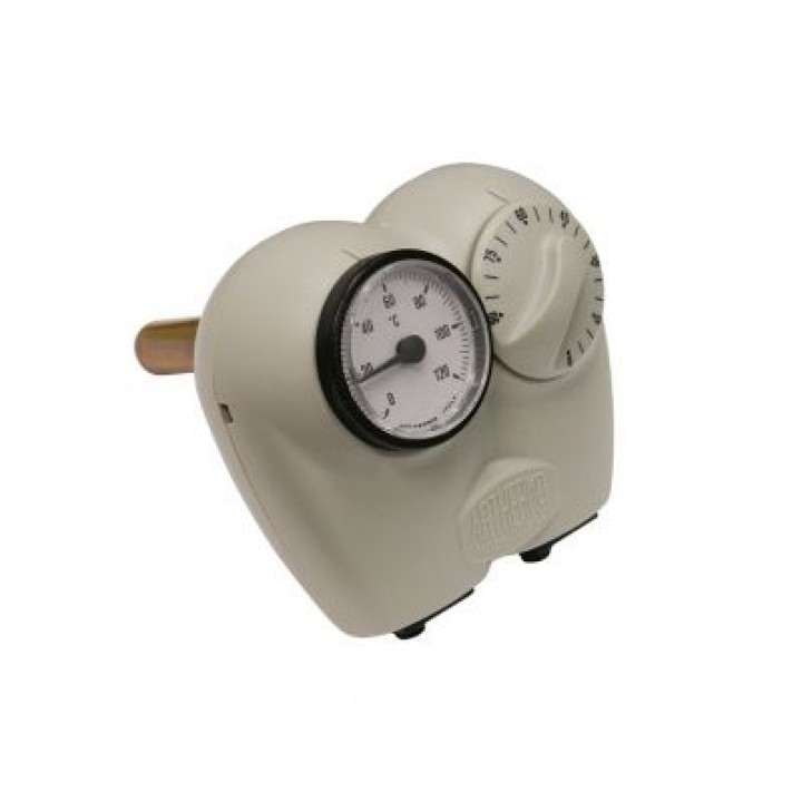 Термостат Arthermo 0-90°C + Tермометр 0-120°C с гільзой 100 мм, різьба 1/2"