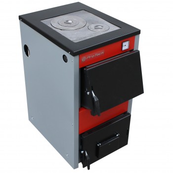 Котел твердотопливный ProTech ТТП - 12с D Luxe (4 мм.)