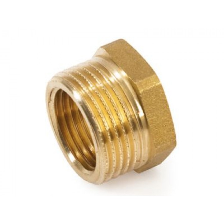 Футорка M/F 6-гран. 1"1/2x1/2"