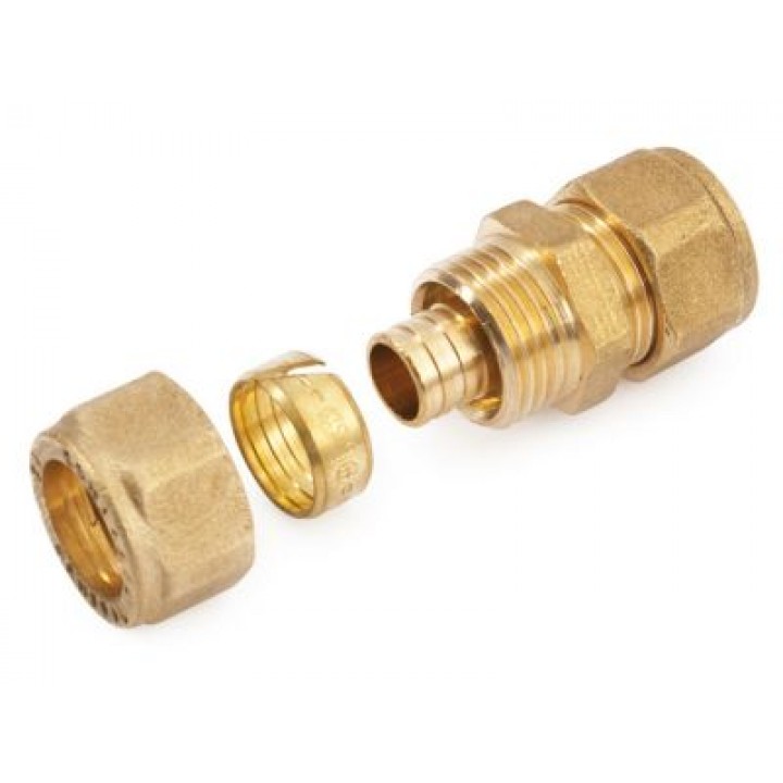 Переход на PEX (под гайку) 16х2.0 General Fittings