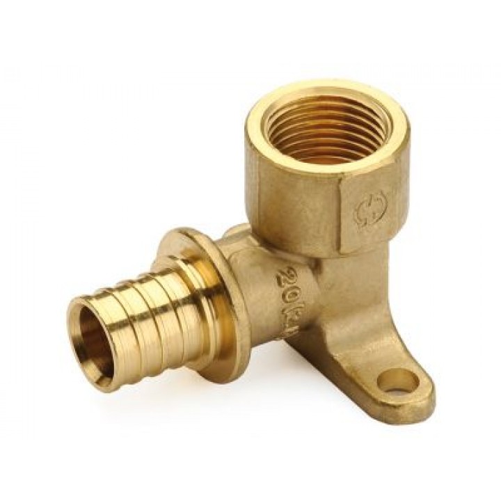 Уголок-розетка внутр 1/2"-16x2.2 + крепл.