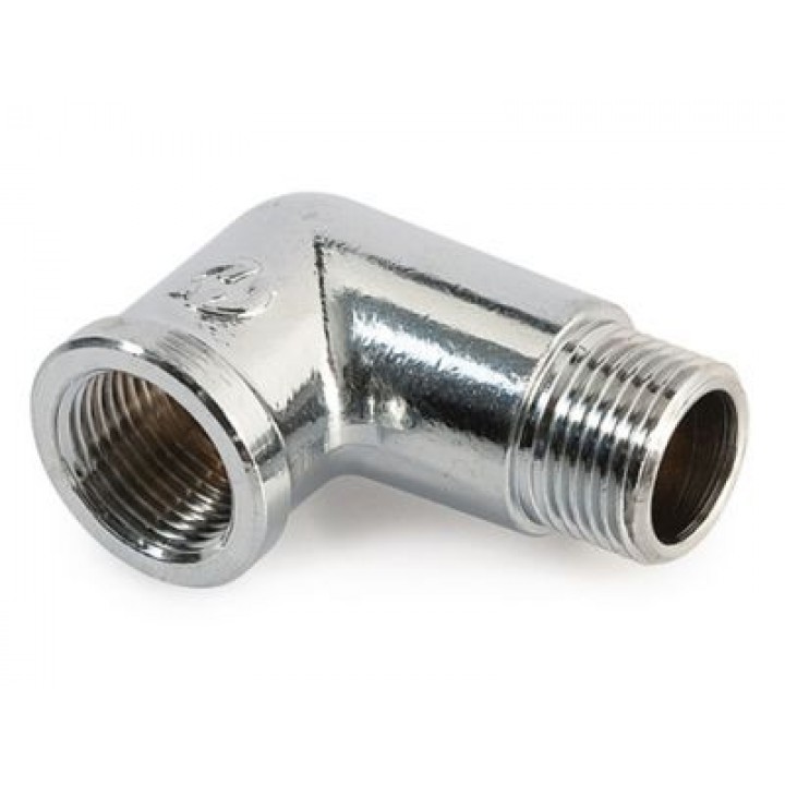 Уголок гладкий 1/2" НВ Хром General Fittings