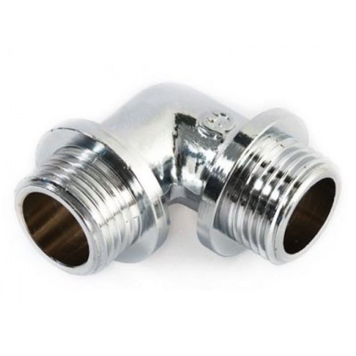Уголок 1/2" НР Хром General Fittings