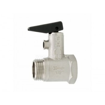 Клапан предохранительный 1/2" MF PN10 с ручкой