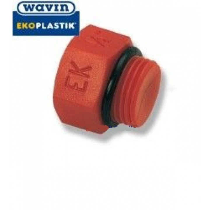 Пробка пластиковая короткая Ekoplastik 1/2"